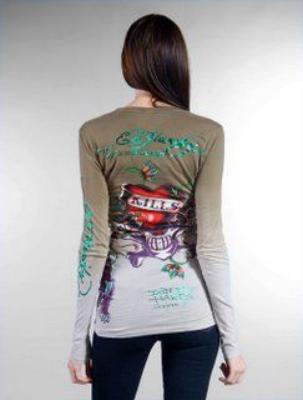 cheap Ed Hardy shirt(Women)-582